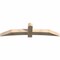 Ekena Millwork Bellingham Rough Sawn Timber Gable Bracket, Douglas Fir, 84"W x 21"H x 6"D x 6"F, 6/12 Pitch GBW084X21X0606BEL00RDF - alternate 3